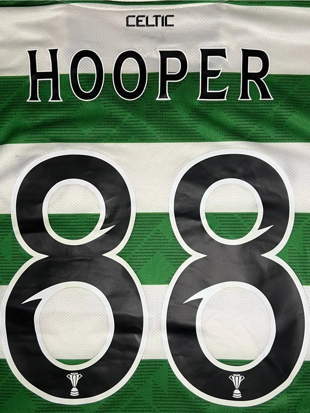 Nike Celtic FC Hooped Soccer Jersey - Green & White